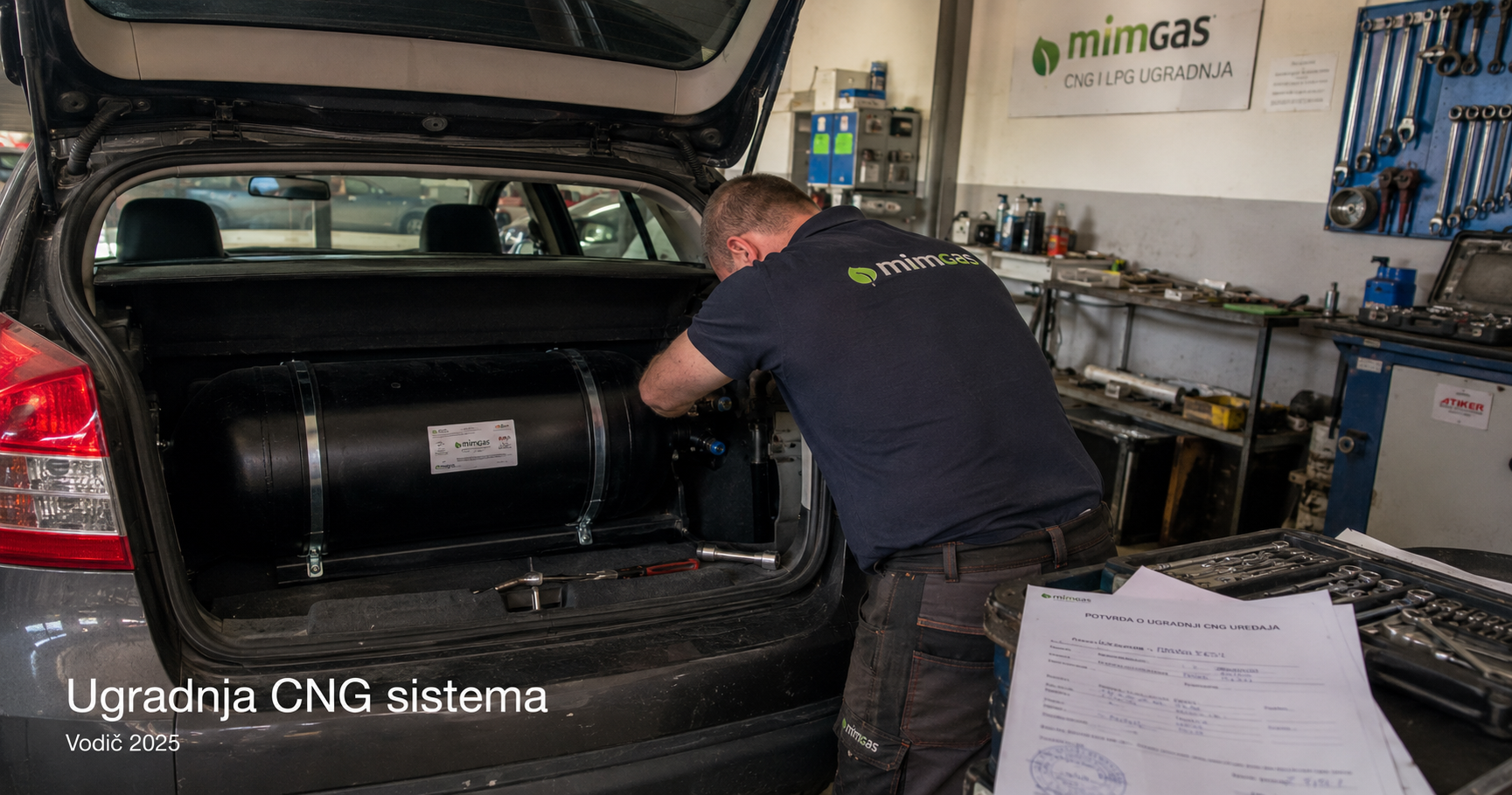 Ugradnja CNG (metan) sistema u Srbiji Vodič od A do Z za 2025. godinu